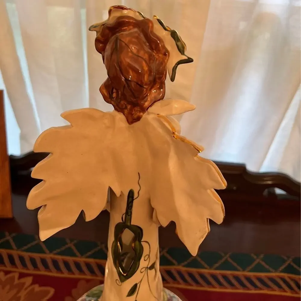 Angel Statue Double Tea-lite holder.
